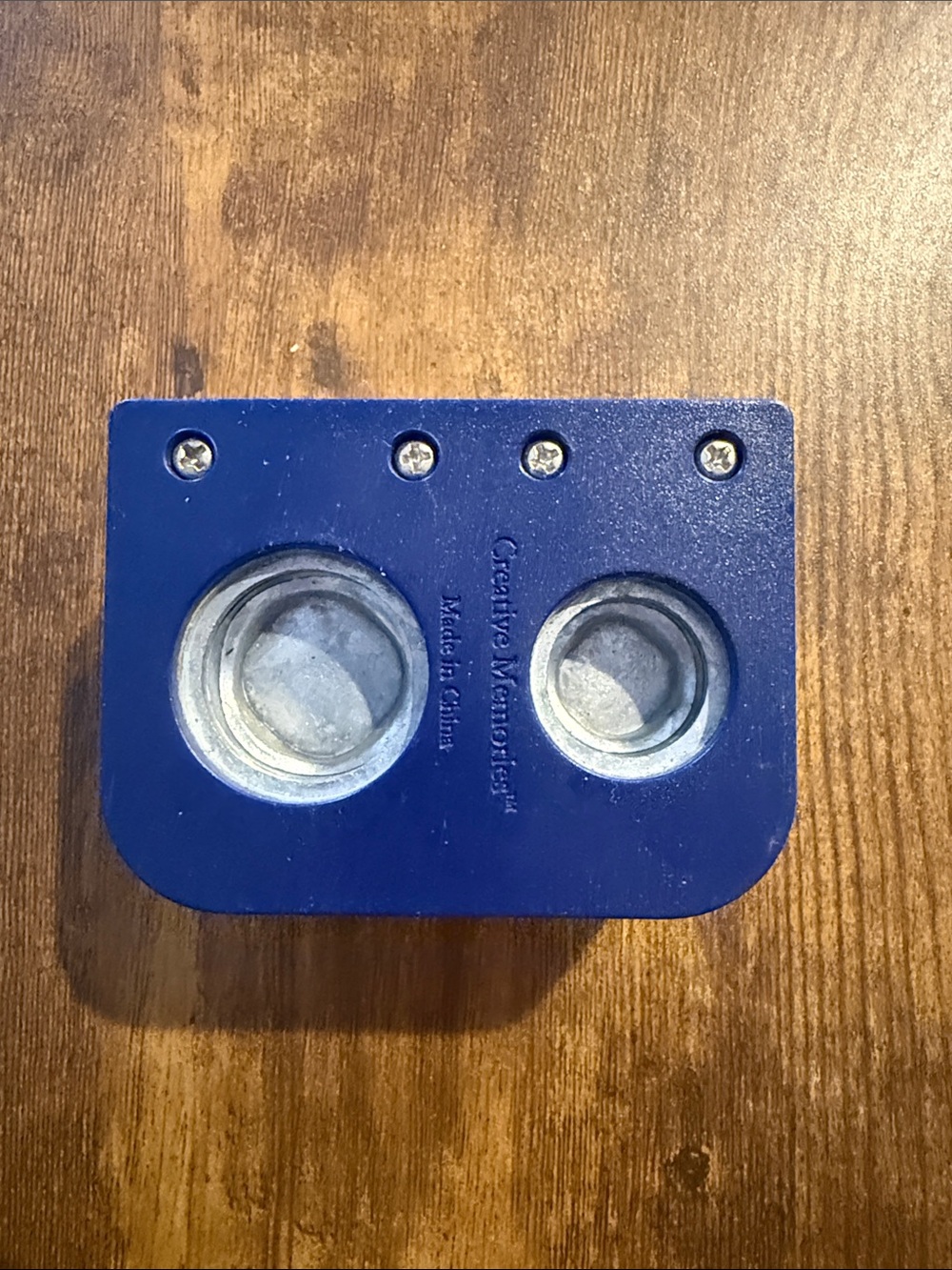 Creative Memories Navy Blue Paper Punch circles - Picture 2 of 2